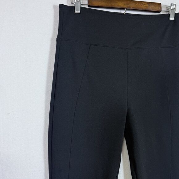 Assets by Spanx Black Ponte Knit High Waisted Shaping Leggings Size XL Workwear - Picture 4 of 6